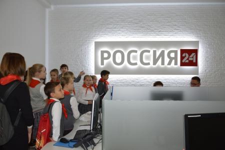 «Честное пионерское»: Экскурсия пионеров на ГТРК в Новосибирске