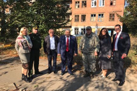 К.К. Тайсаев совершил очередную рабочую поездку в ДНР