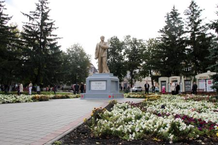 В Тамбовской области отремонтирован очередной памятник В.И. Ленину