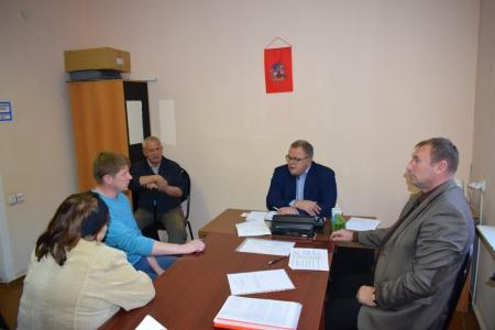 Состоялась рабочая поездка секретаря МК КПРФ Александра Наумова в городской округ Озеры Московской области