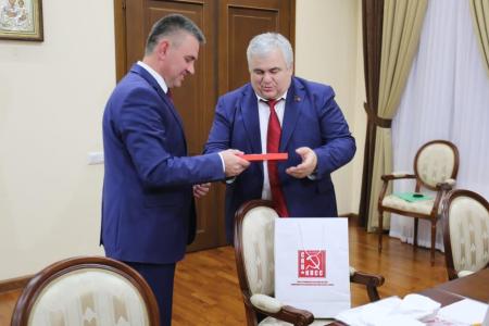 К.К. Тайсаев встретился с президентом Молдовы Игорем Додоном, президентом Приднестровья Вадимом Красносельским и представителями приднестровских общественных и политических организаций 