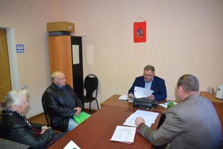 Состоялась рабочая поездка секретаря МК КПРФ Александра Наумова в городской округ Озеры Московской области