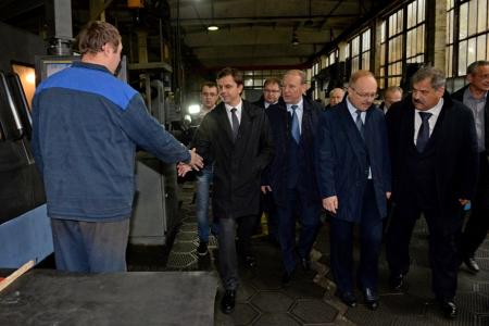 Орловская область. А.Е. Клычков совершил рабочую поездку в город Ливны