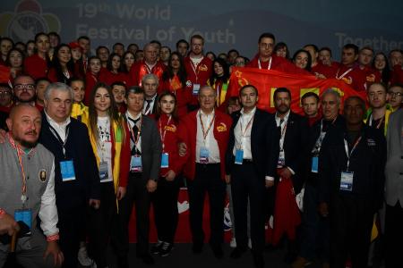 Г.А. Зюганов посетил церемонию открытия XIX Всемирного фестиваля молодежи и студентов