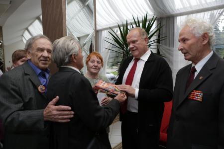 Г.А. Зюганов принял участие в концерте, посвященном Дню пожилого человека