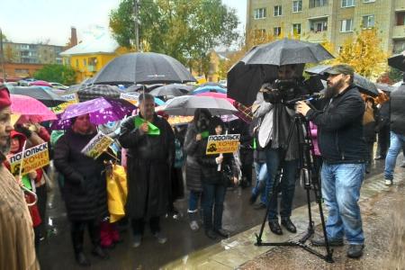 Московская область. В Подольске коммунисты провели экологический митинг