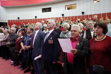 Г.А. Зюганов принял участие в концерте, посвященном Дню пожилого человека