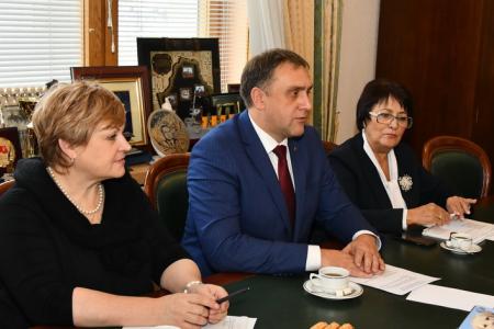 Г.А. Зюганов встретился с Председателем Верховного Совета Приднестровской Молдавской Республики А.С. Щербой