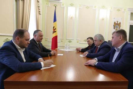 К.К. Тайсаев встретился с президентом Молдовы Игорем Додоном, президентом Приднестровья Вадимом Красносельским и представителями приднестровских общественных и политических организаций 
