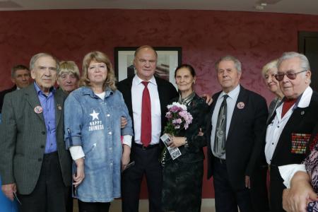 Г.А. Зюганов принял участие в концерте, посвященном Дню пожилого человека