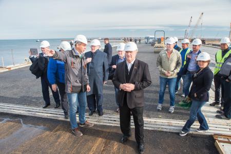 Работают достойно: Г.А. Зюганов оценил ход строительства моста в Крым