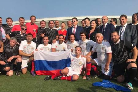 Депутаты-коммунисты приняли участие в символическом футбольном матче на Всемирном Фестивале Молодёжи и Студентов