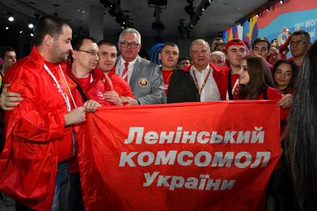 Г.А. Зюганов посетил церемонию открытия XIX Всемирного фестиваля молодежи и студентов
