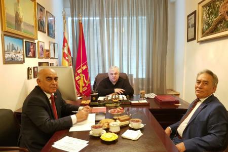 К.К. Тайсаев встретился с Председателем Компартии Республики Таджикистан М. Абдуллоевым 