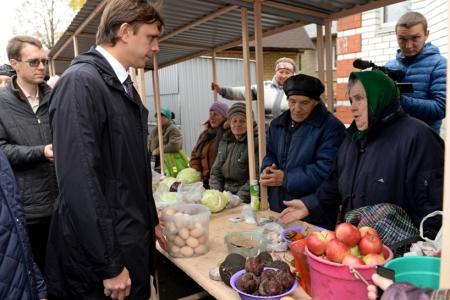 Орловская область. А.Е. Клычков совершил рабочую поездку в город Ливны