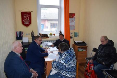 Состоялась рабочая поездка секретаря МК КПРФ Александра Наумова в городской округ Озеры Московской области