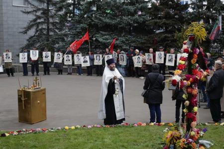 Памятные мероприятия у телецентра Останкино. Фоторепортаж Игоря Казакова