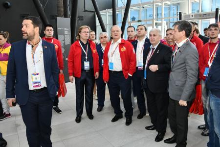 Г.А. Зюганов посетил церемонию открытия XIX Всемирного фестиваля молодежи и студентов
