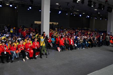 Г.А. Зюганов посетил церемонию открытия XIX Всемирного фестиваля молодежи и студентов