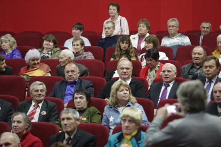 Г.А. Зюганов принял участие в концерте, посвященном Дню пожилого человека