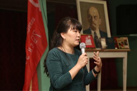 Коммунисты Тувинского рескома КПРФ побывали у студентов-аграрников