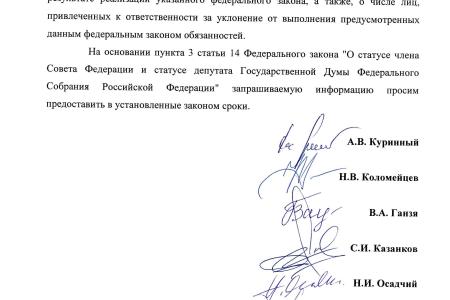 Депутаты-коммунисты запросили в министерстве финансов России информацию по реализации закона о контролируемых иностранных компаниях
