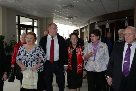 Г.А. Зюганов принял участие в концерте, посвященном Дню пожилого человека