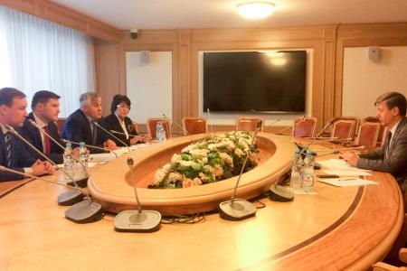 Д.Г. Новиков встретился с делегацией парламентариев Приднестровской Молдавской Республики