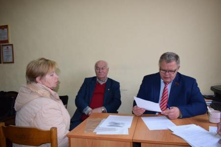 Состоялась рабочая поездка секретаря МК КПРФ Александра Наумова в городской округ Озеры Московской области