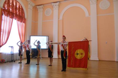В Орловской области прошел конкурс знамённых групп и барабанщиков