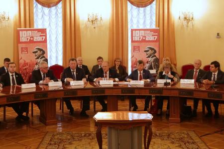 В Москве прошло заседание Юбилейного комитета по подготовке к празднованию 100-летия Великого Октября