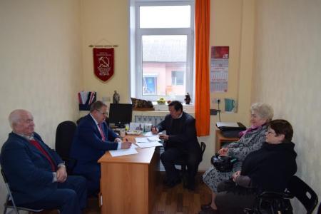 Состоялась рабочая поездка секретаря МК КПРФ Александра Наумова в городской округ Озеры Московской области