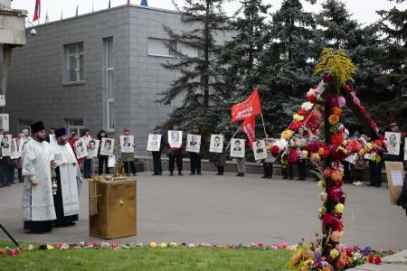 Памятные мероприятия у телецентра Останкино. Фоторепортаж Игоря Казакова