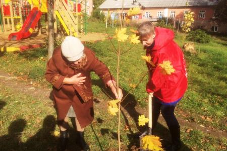 Город-герой Тула. 100 деревьев в честь столетия Великого Октября!