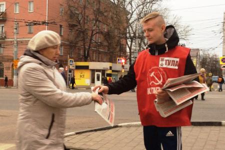 Тульские коммунисты активизируют пропаганду завоеваний Великого Октября