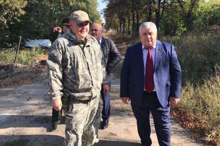 К.К. Тайсаев совершил очередную рабочую поездку в ДНР
