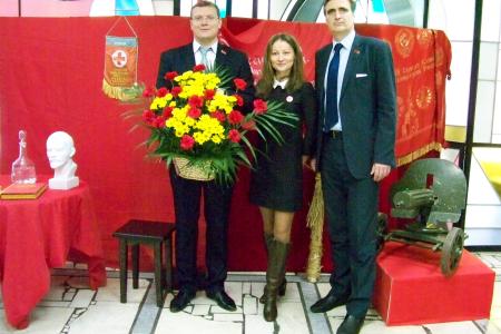 В Орле состоялся торжественный приём и концерт в честь 100-летия Великой Октябрьской социалистической революции