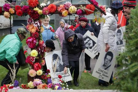 Памятные мероприятия у телецентра Останкино. Фоторепортаж Игоря Казакова
