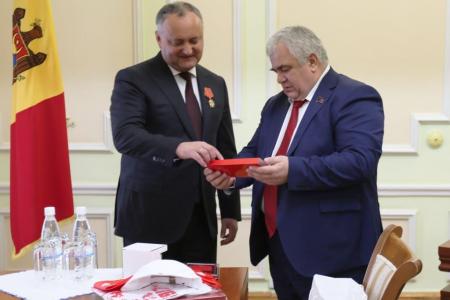 К.К. Тайсаев встретился с президентом Молдовы Игорем Додоном, президентом Приднестровья Вадимом Красносельским и представителями приднестровских общественных и политических организаций 