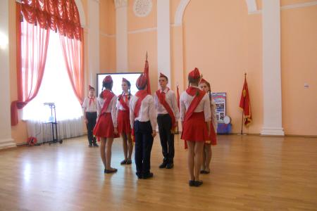 В Орловской области прошел конкурс знамённых групп и барабанщиков