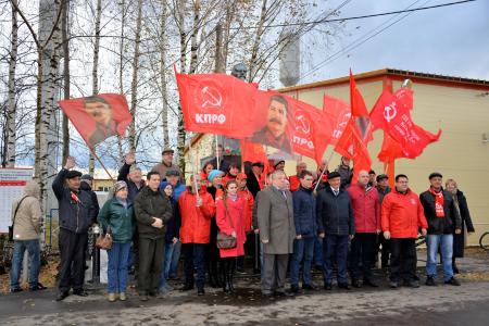 Марий Эл. Во всех городах и районных центрах достойно встретили юбилей Великого Октября