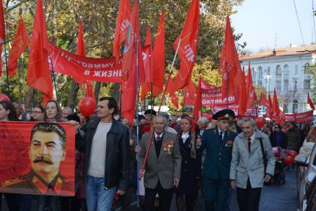 Столетие Великой Октябрьской социалистической революции в Севастополе