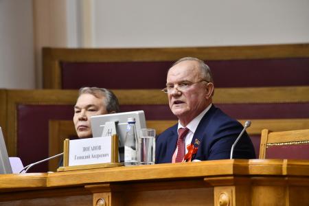 Начался рабочий визит Г.А. Зюганова в городе-герое Ленинграде