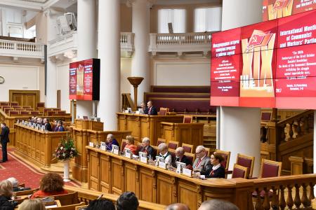 Начался рабочий визит Г.А. Зюганова в городе-герое Ленинграде