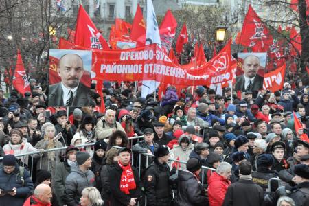 Коммунисты Московской области: 100-летию Великого Октября – Слава!