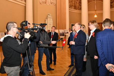 Начался рабочий визит Г.А. Зюганова в городе-герое Ленинграде