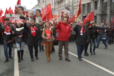 Коммунисты Московской области: 100-летию Великого Октября – Слава!