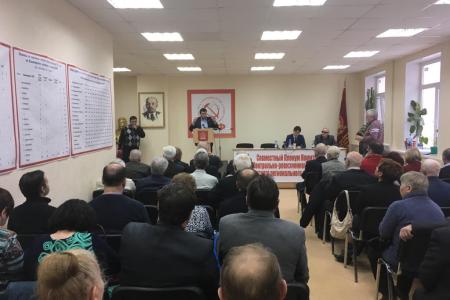 Олег Лебедев выступил на Пленуме Владимирского обкома КПРФ