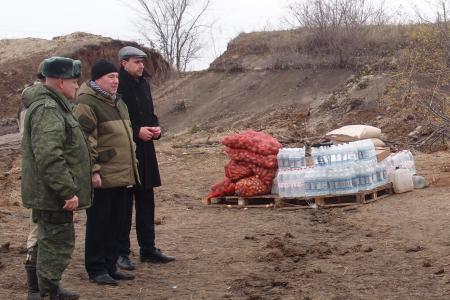 Гуманитарная помощь от КПРФ доставлена на боевые позиции ЛНР