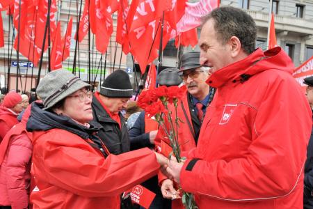 Коммунисты Московской области: 100-летию Великого Октября – Слава!